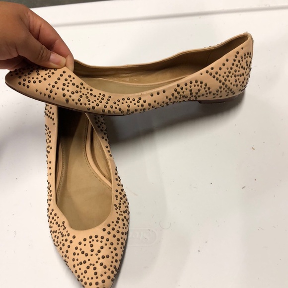 COACH Rory leather pink ballet flats - Picture 2 of 6